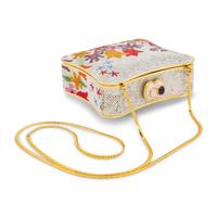 Judith Leiber, Floral Embellished Minaudiere