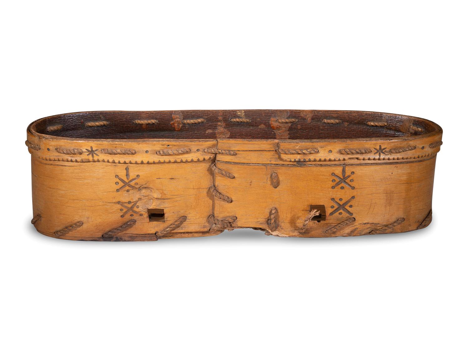 Northeastern Bentwood Cradle