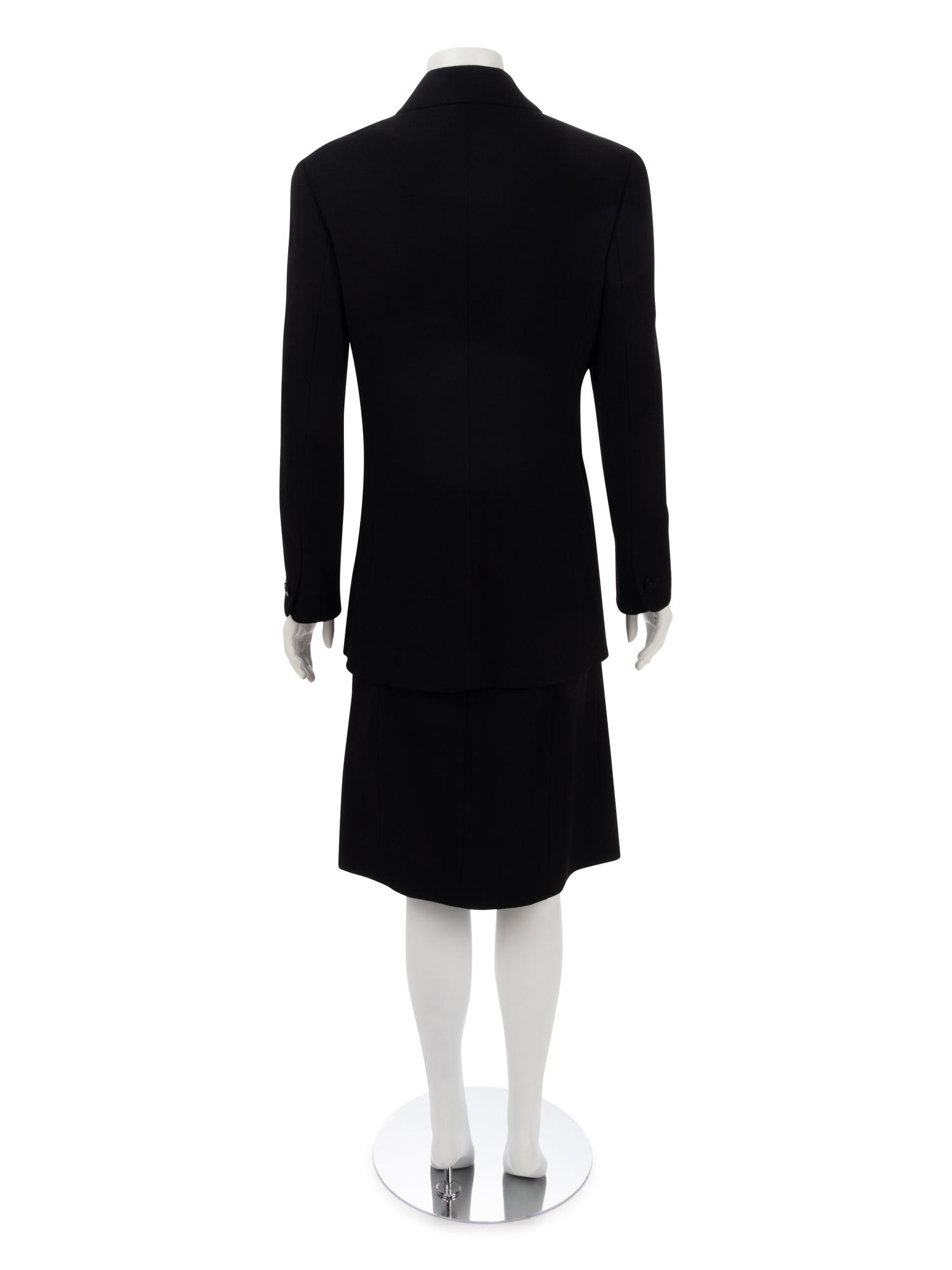 Three Chanel Pieces: One Two-Piece Skirt Suit, One Jacket, 1998