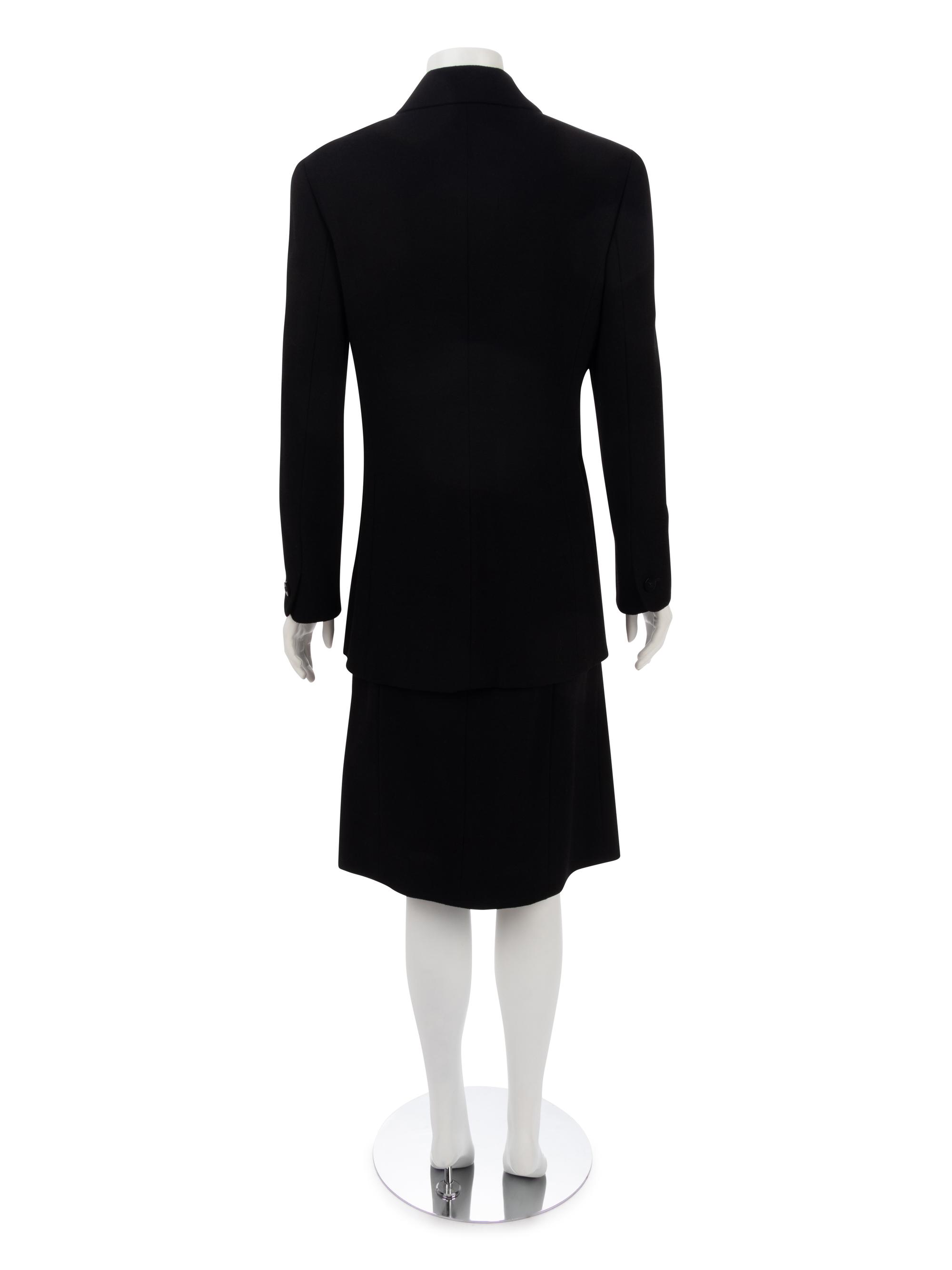 Three Chanel Pieces: One Two-Piece Skirt Suit, One Jacket, 1998