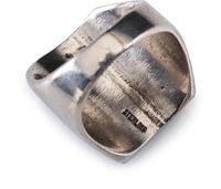 Navajo and Zuni Silver Rings, with Inlay