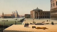 Venice, A View of the Riva degli Schiavoni