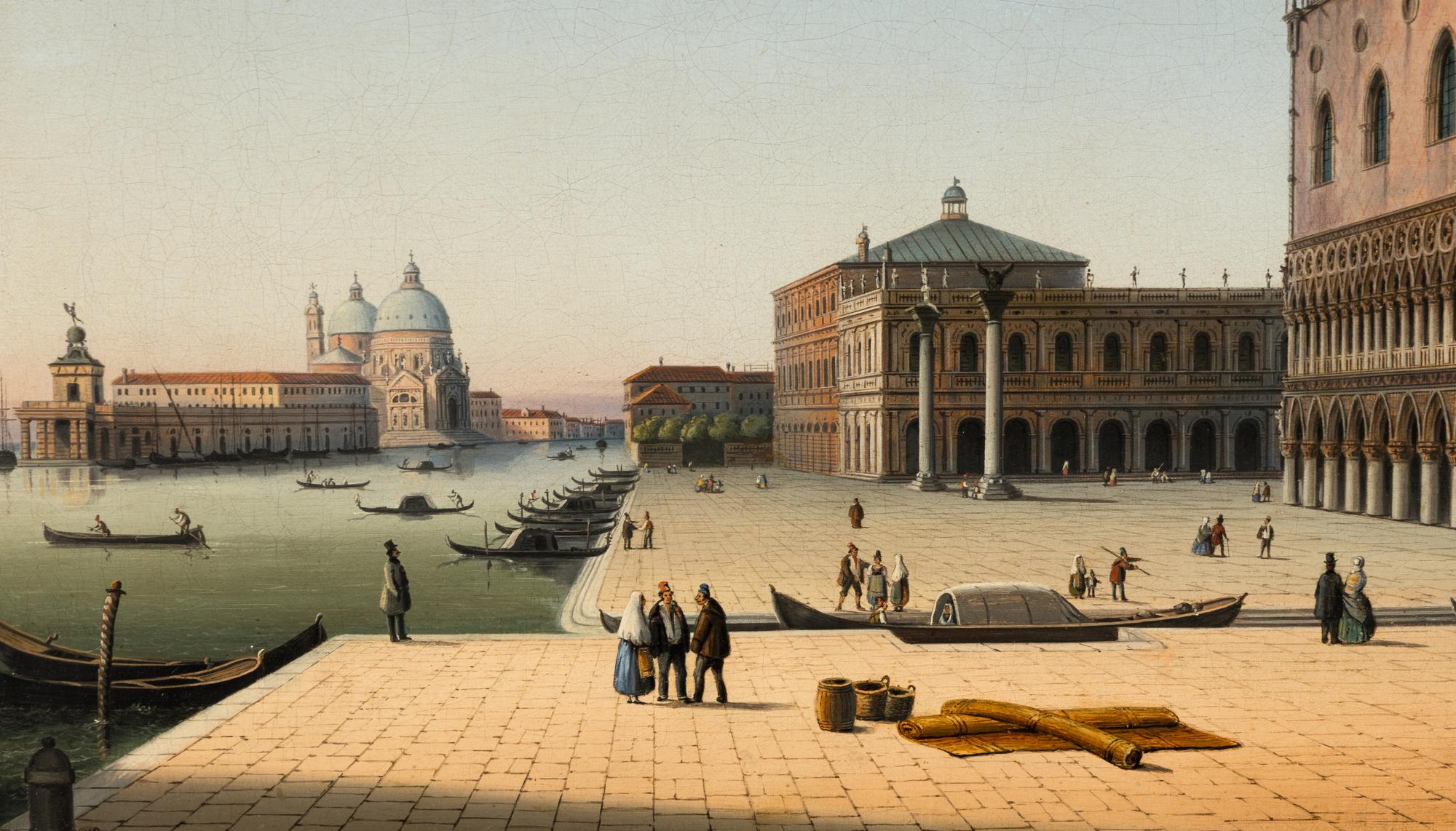 Venice, A View of the Riva degli Schiavoni
