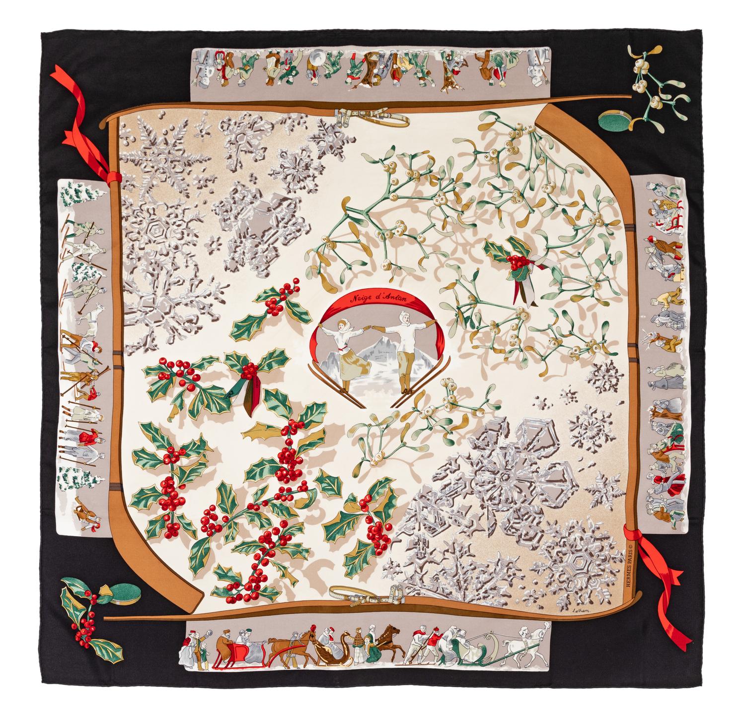 Hermès 90cm Silk Scarf