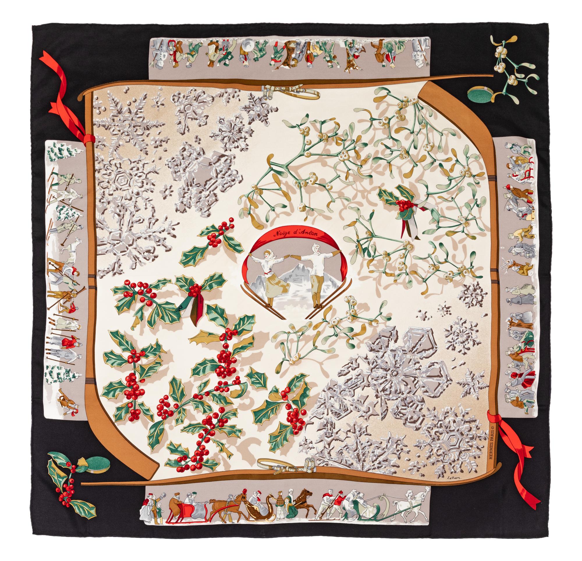 Hermès 90cm Silk Scarf