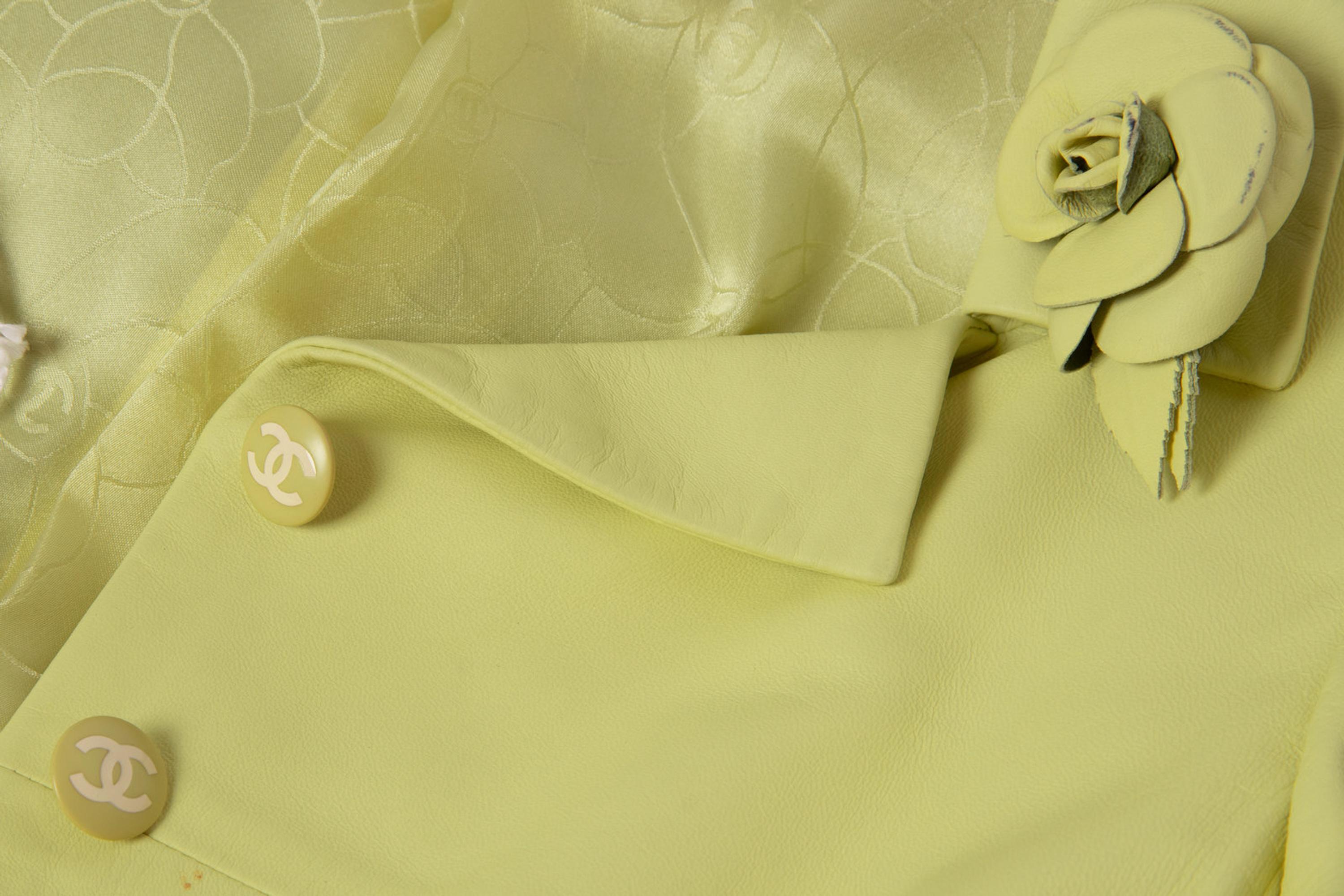 Chanel Yellow Coat, Cruise 2004