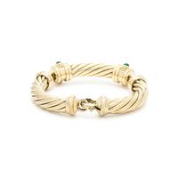 DAVID YURMAN, YELLOW GOLD AND GEMSTONE 'RENAISSANCE' BRACELET