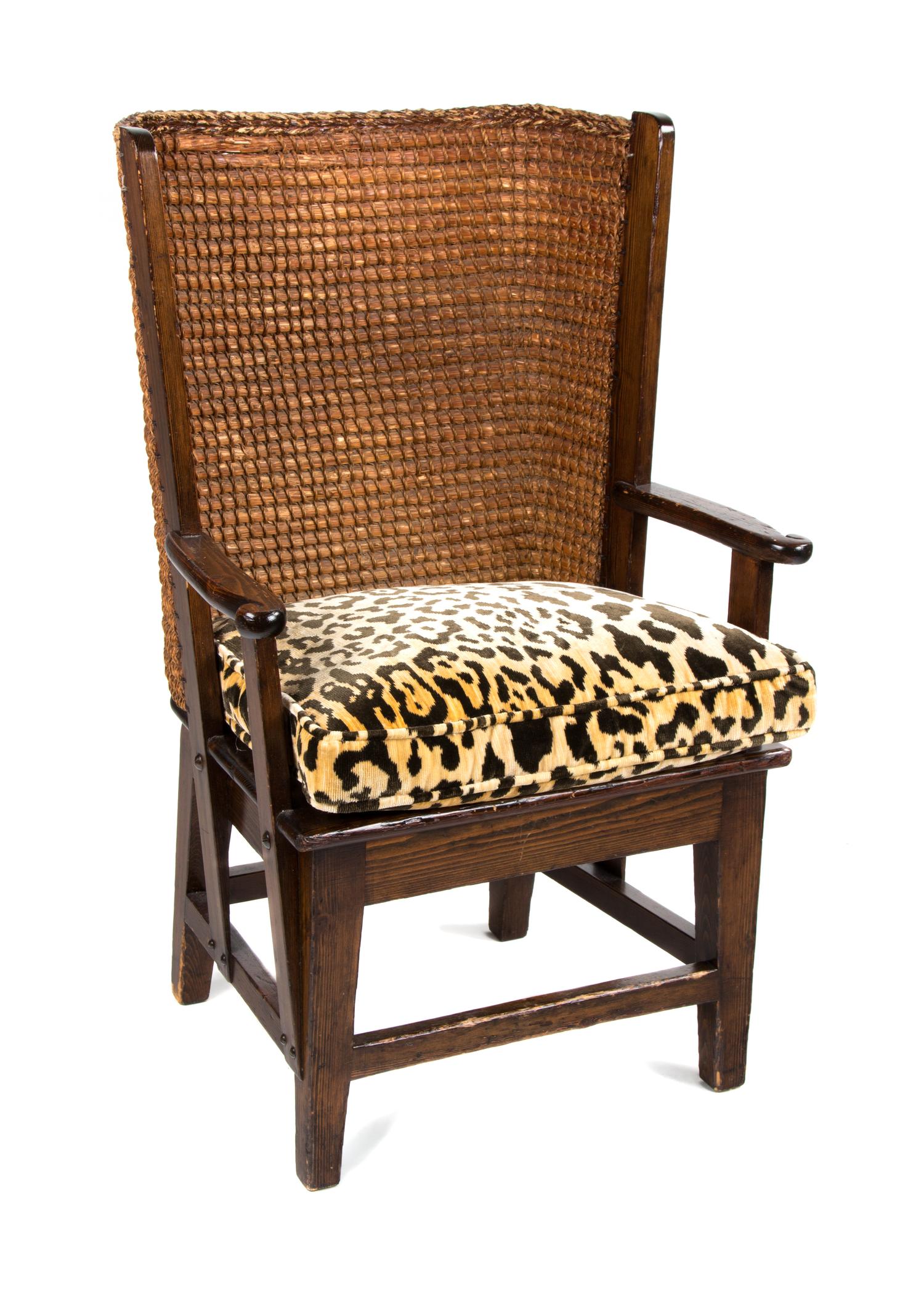 An Oak Child's Chair Height 32 1/2 inches. — 20TH CENTURY