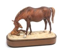 A Royal Worcester Porcelain Figure, Doris Lindner Width 11 1/2 inches. — 20TH CENTURY