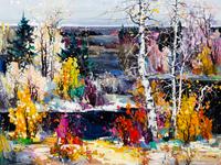 Tinyan Chan, (Chinese/Canadian, b. 1942), Golden Joy