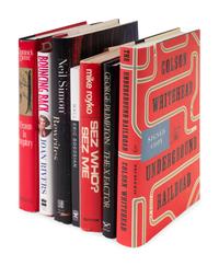(Books) A group of 8 autographed books by writers, authors, and directors, comprising:
