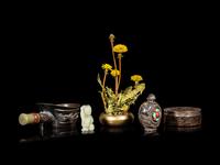 Five Chinese Scholar's Objects