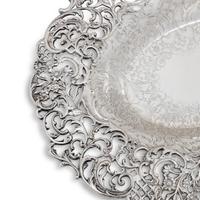 An American Silver Pierced Center Bowl
