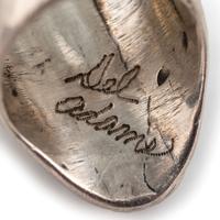 Navajo and Zuni Silver Rings, with Inlay
