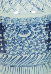 Three Chinese Blue and Celadon Porcelain Articles