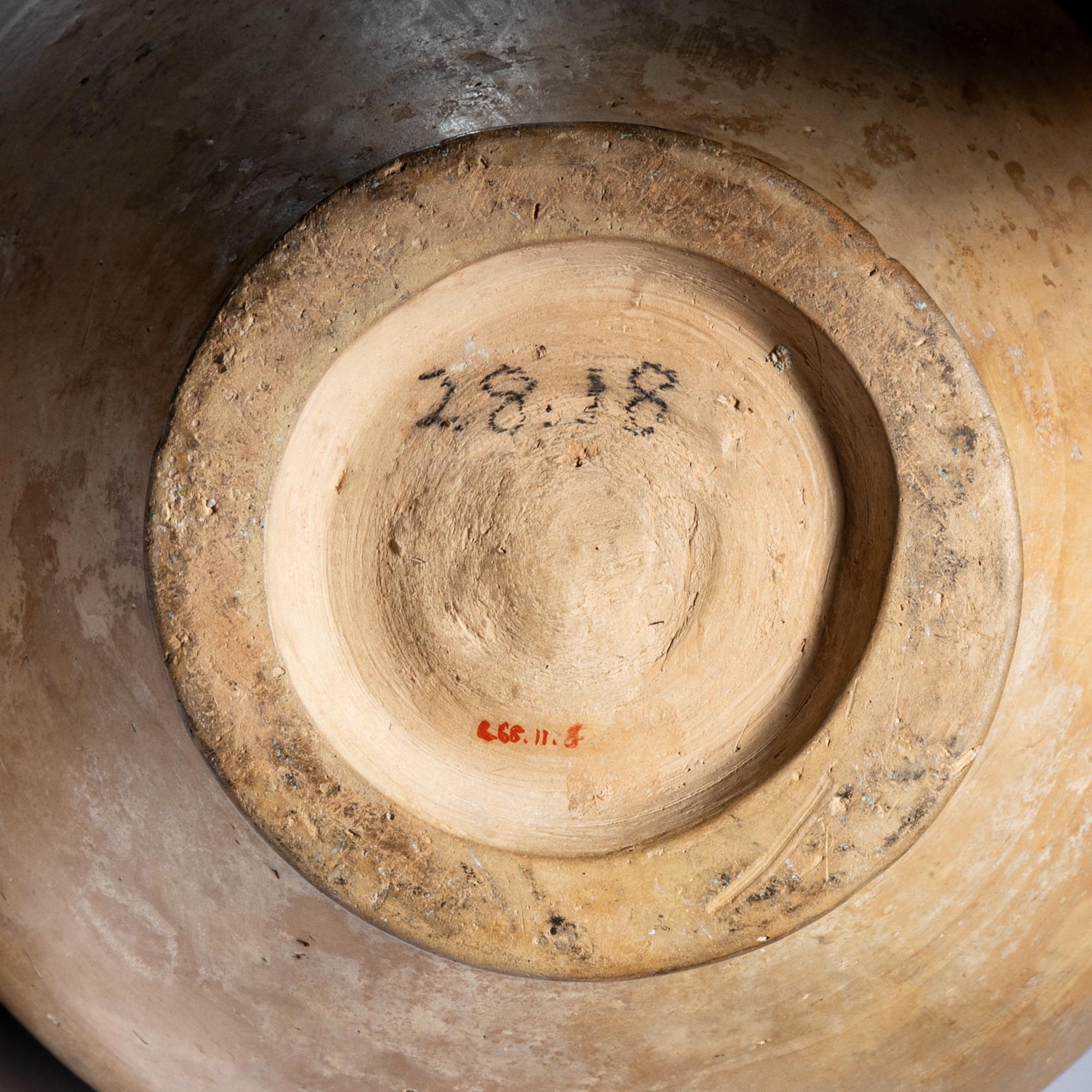 An Egyptian Terracotta Hydria