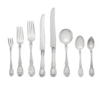An American Silver Flatware Service