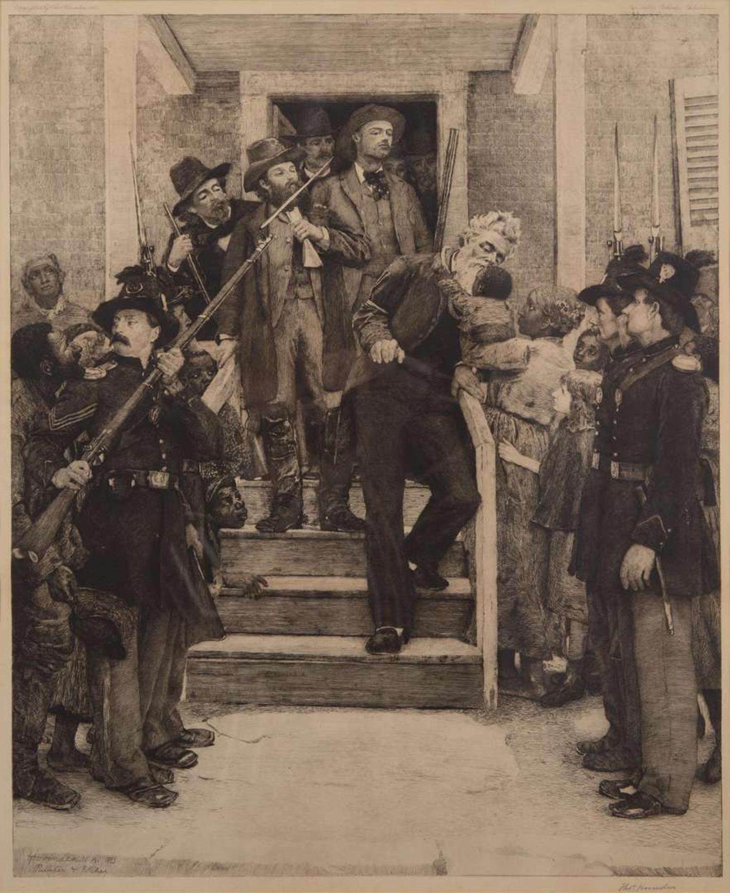 Thomas Hovenden (American, 1840–1895) - The Last Moments of John Brown