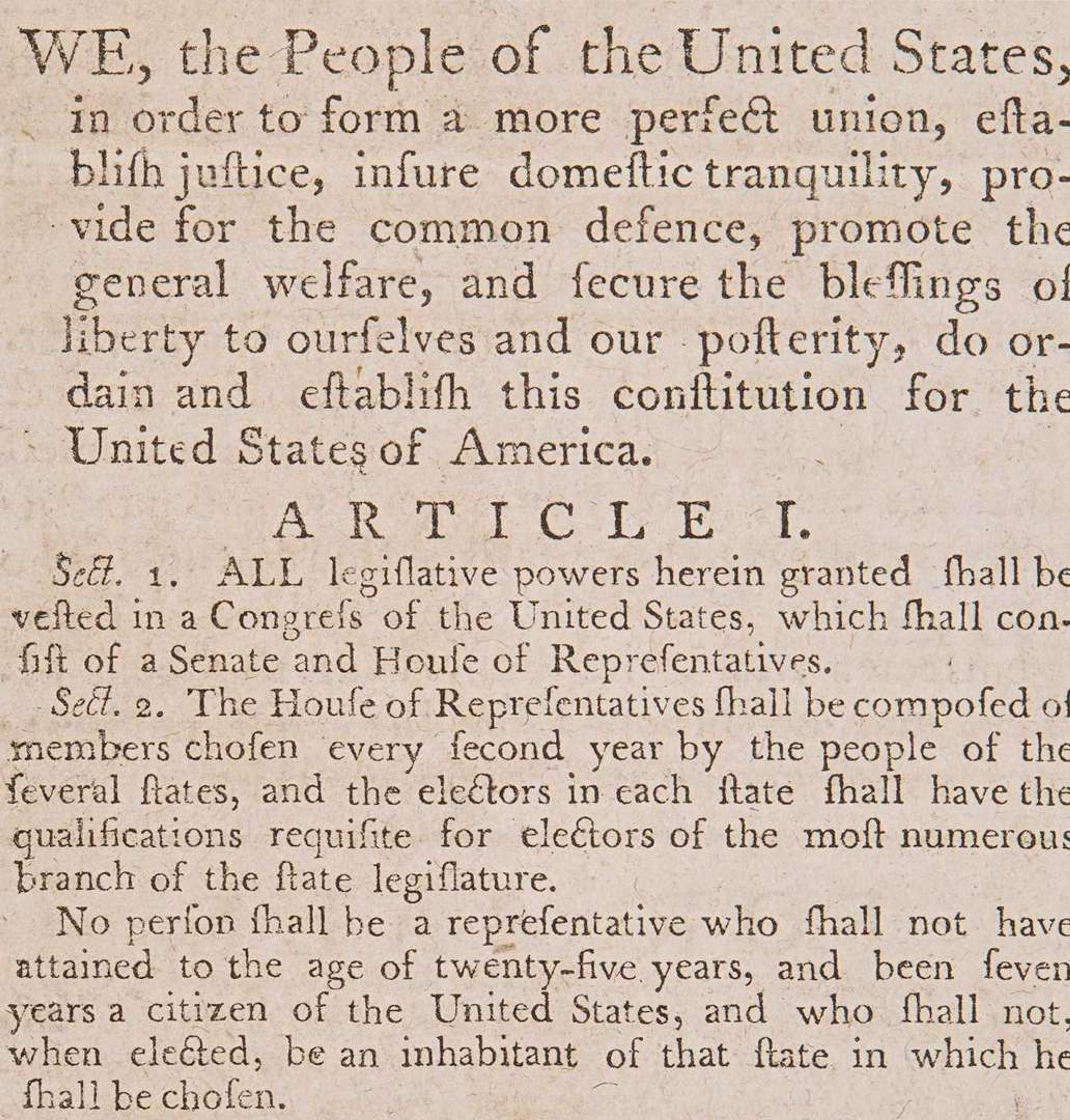 [United States Constitution] The Pennsylvania Herald, and General Advertiser