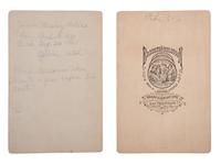[CIVIL WAR] -- [FRATERNAL ORGANIZATIONS]. Masonic items associated with Confederate General Albert Pike (1809-1891) and 33rd Degree Mason James W. Millis of Ogden, Territory of Utah.