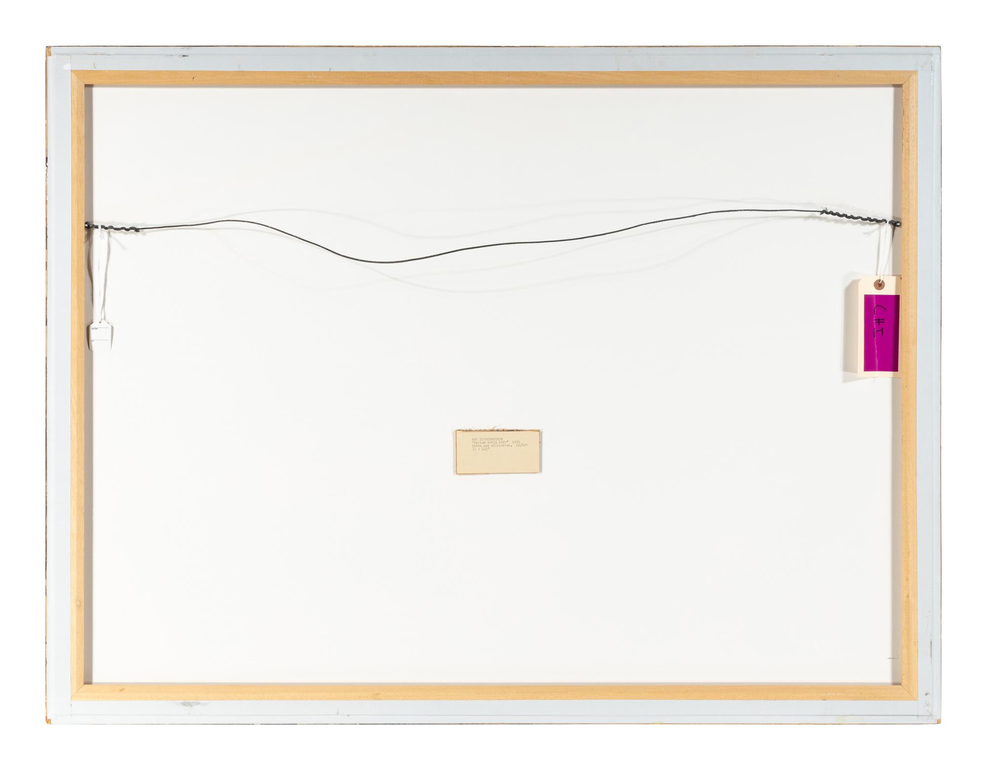 Yellow Still Life (from Six Still Lifes ), 1974