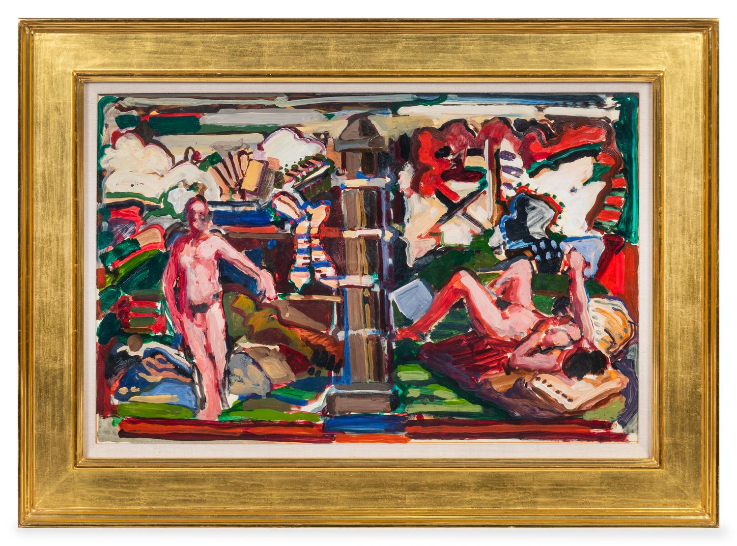 Arthur Craven Painting (Stage Set) , c. 1966