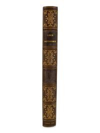 An Extra-Large Folio Fine Gilt Tooled Leather Bound Blank Book
