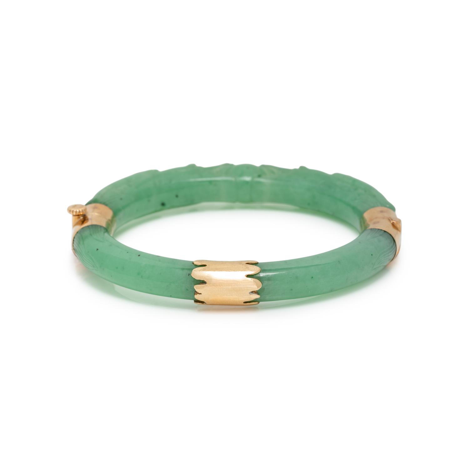 JADE BANGLE BRACELET