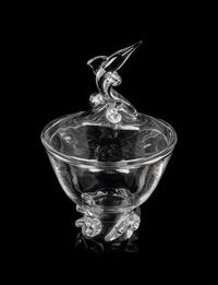 Two Steuben Glass Articles