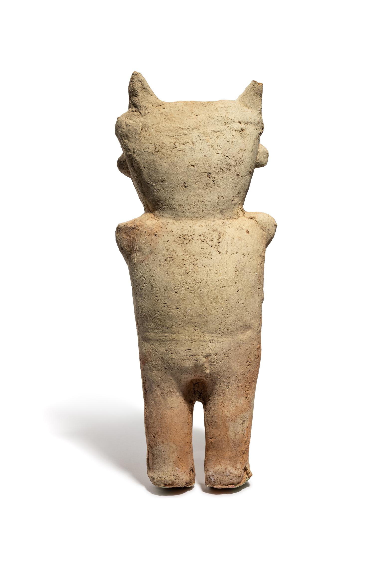 A Chancay Masked Erotic Figure