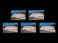 A Group of Five 1982 Chicago Cubs Red Lobster Factory Sealed Team Sets (Ryne Sandberg Rookie)