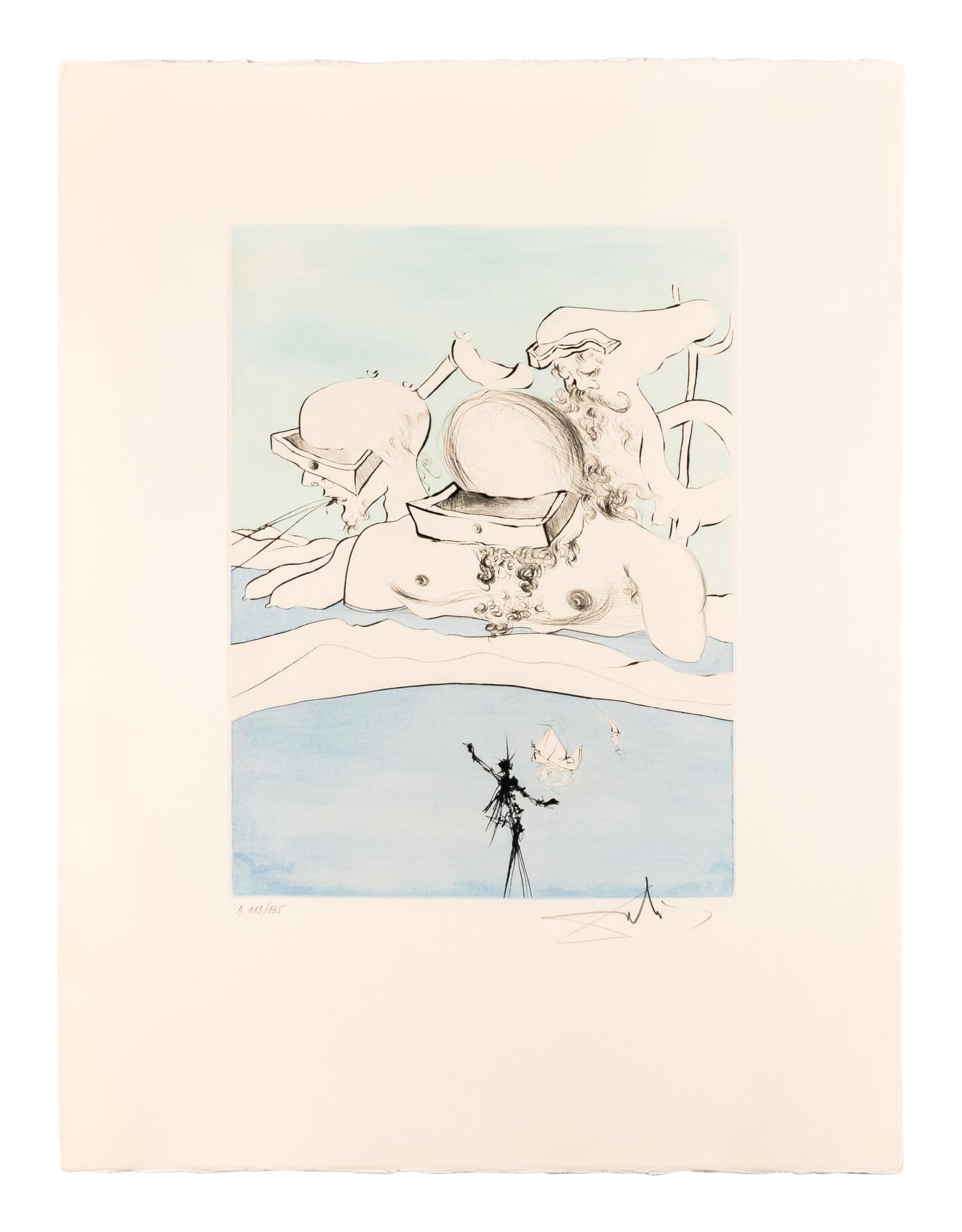 After 50 Years of Surrealism (complete portfolio of 12 with text and justification pages and portfolio case), 1974