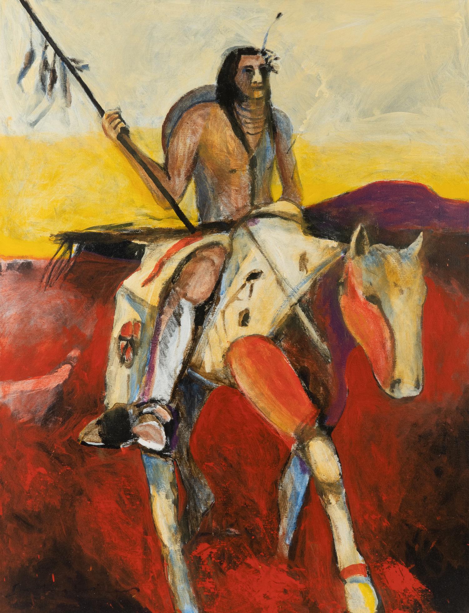Indian on Horse