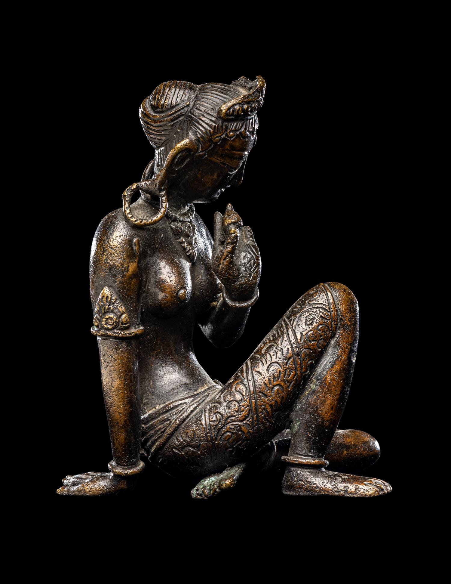Two Indian Bronze Figures