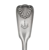 A Victorian Silver Flatware Service