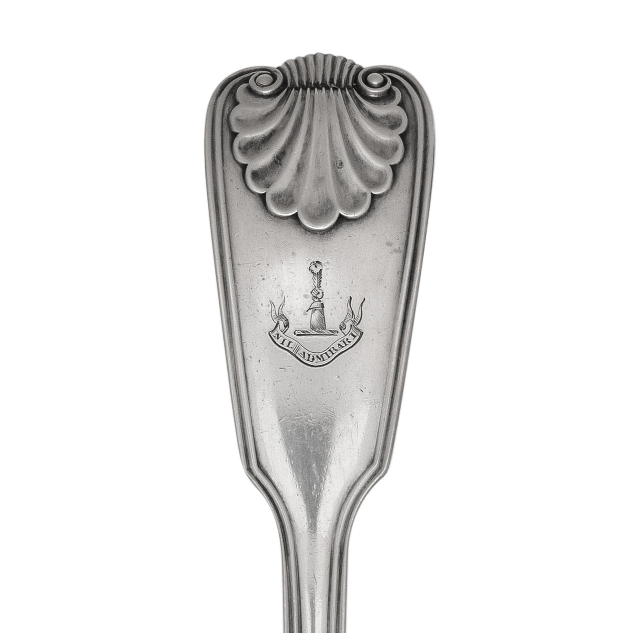 A Victorian Silver Flatware Service
