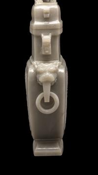 Two Chinese Jade and Jadeite Articles 近代 玉磬及玉瓶
