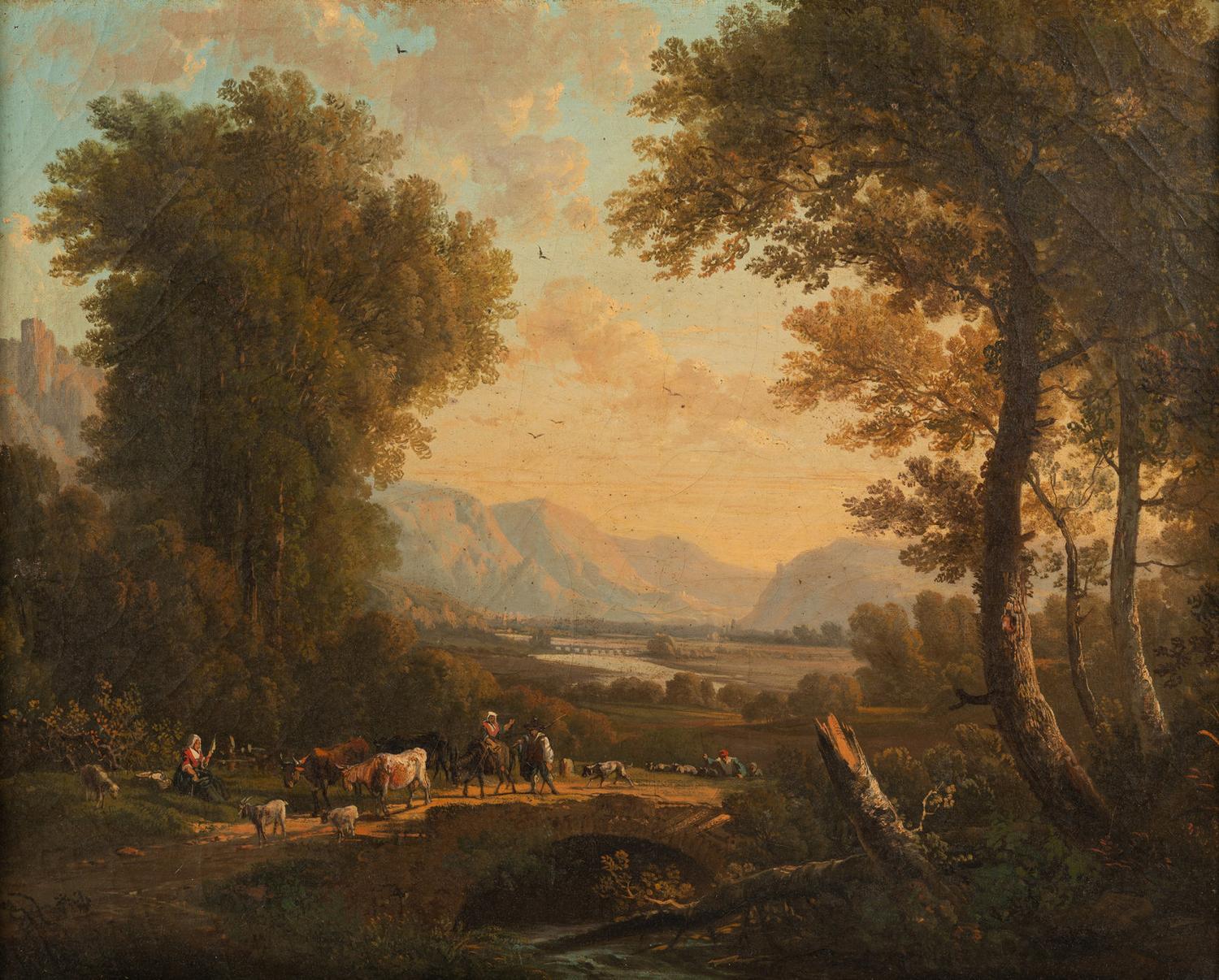 Five Landscape and Seascape Paintings