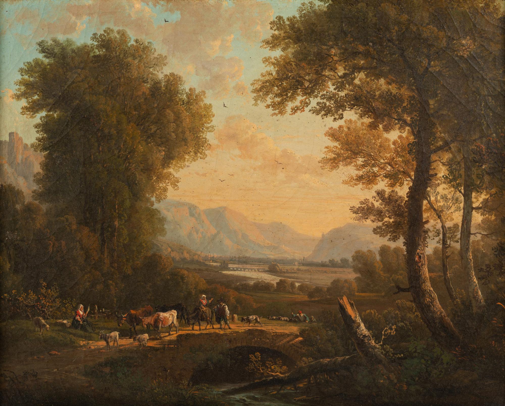 Five Landscape and Seascape Paintings