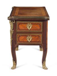 A Louis XV Style Gilt Bronze Mounted Kingwood Cabinet