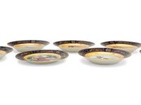 Seven Vienna Style Porcelain Articles
