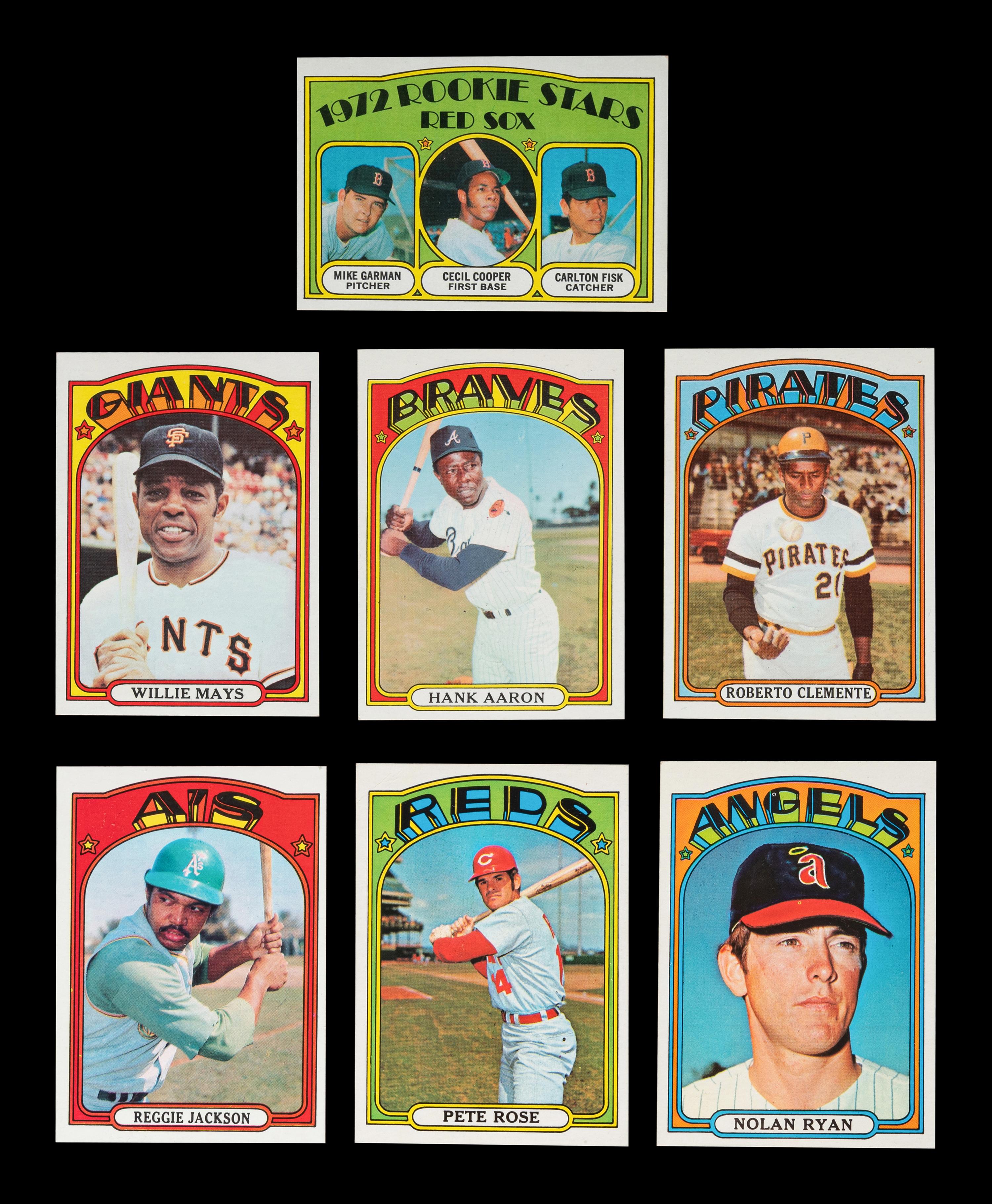A Complete Set of 1972 Topps Baseball Cards (787/787)