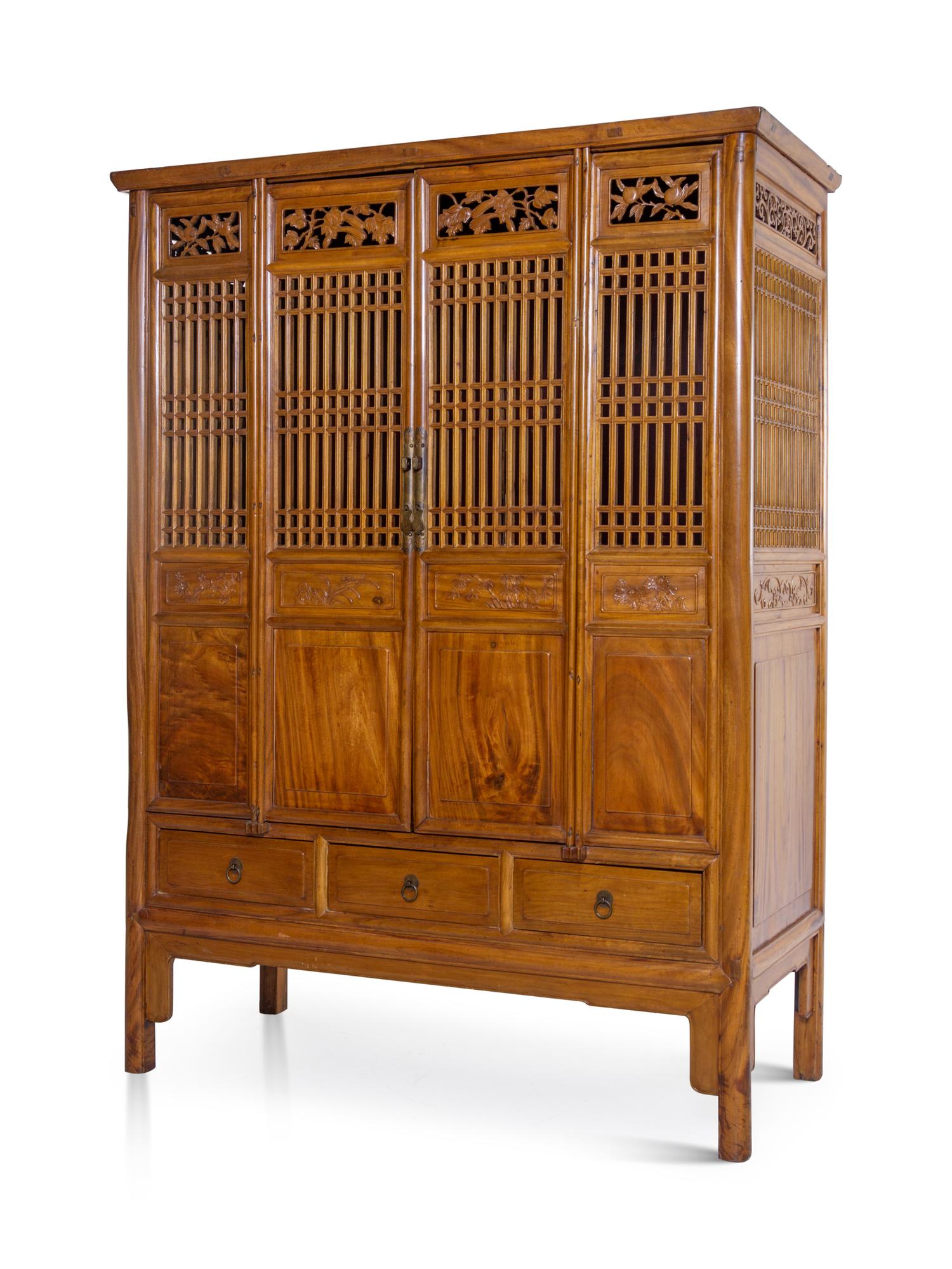 A Chinese Hardwood Cabinet