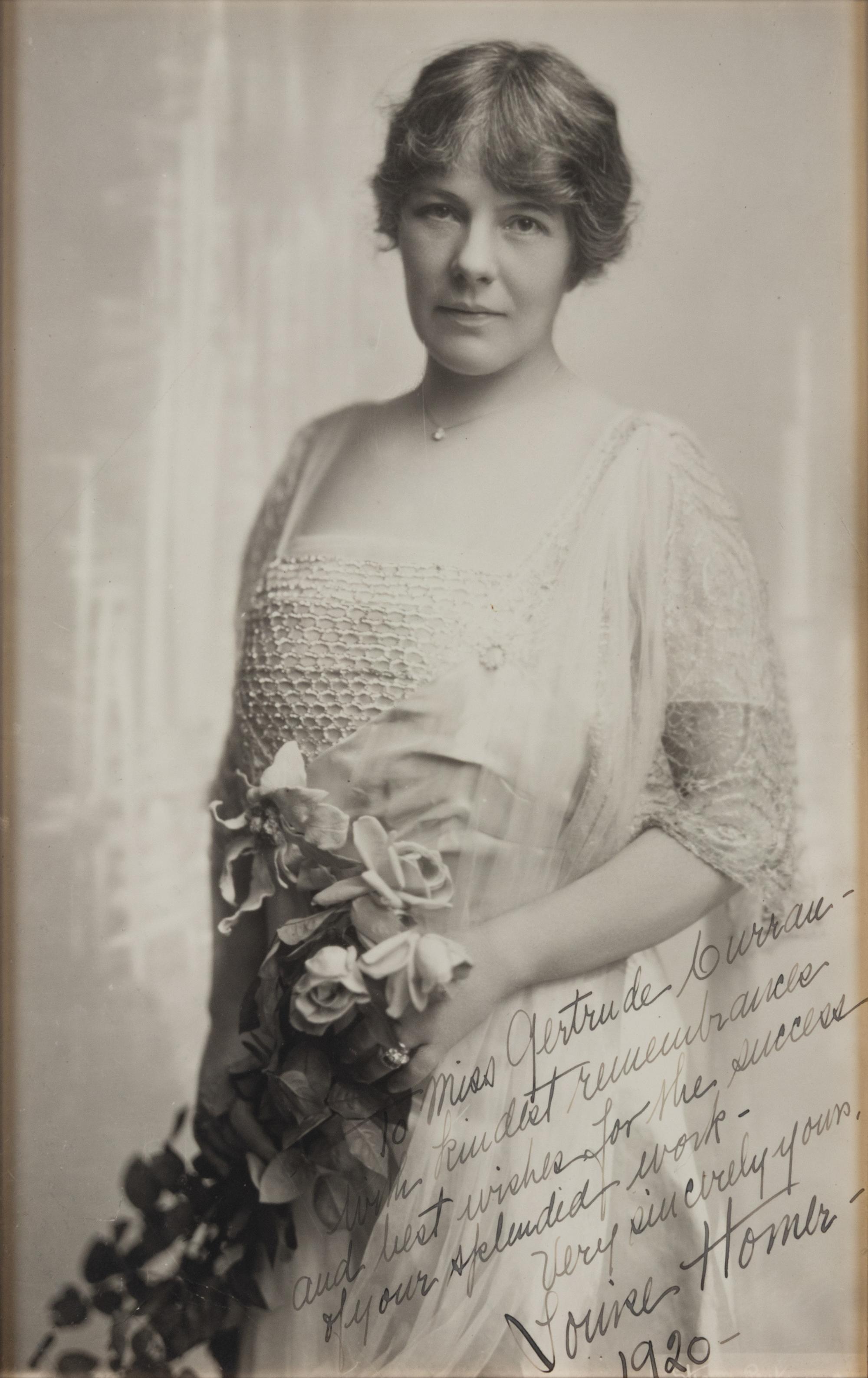 [20TH-CENTURY OPERA SINGERS]. A group of 7 photographs or photographic postcards of opera singers from the 1920s, most signed and inscribed, comprising images of: