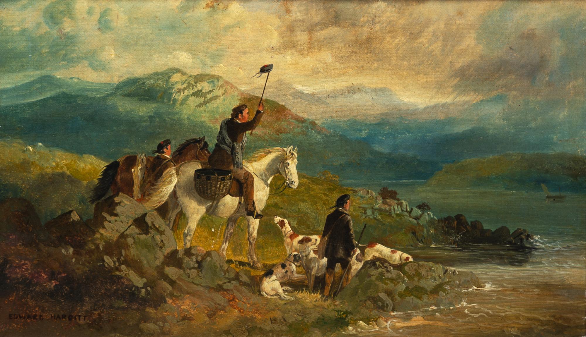 Edward Hargitt, (British, 1835-1895), Lookout