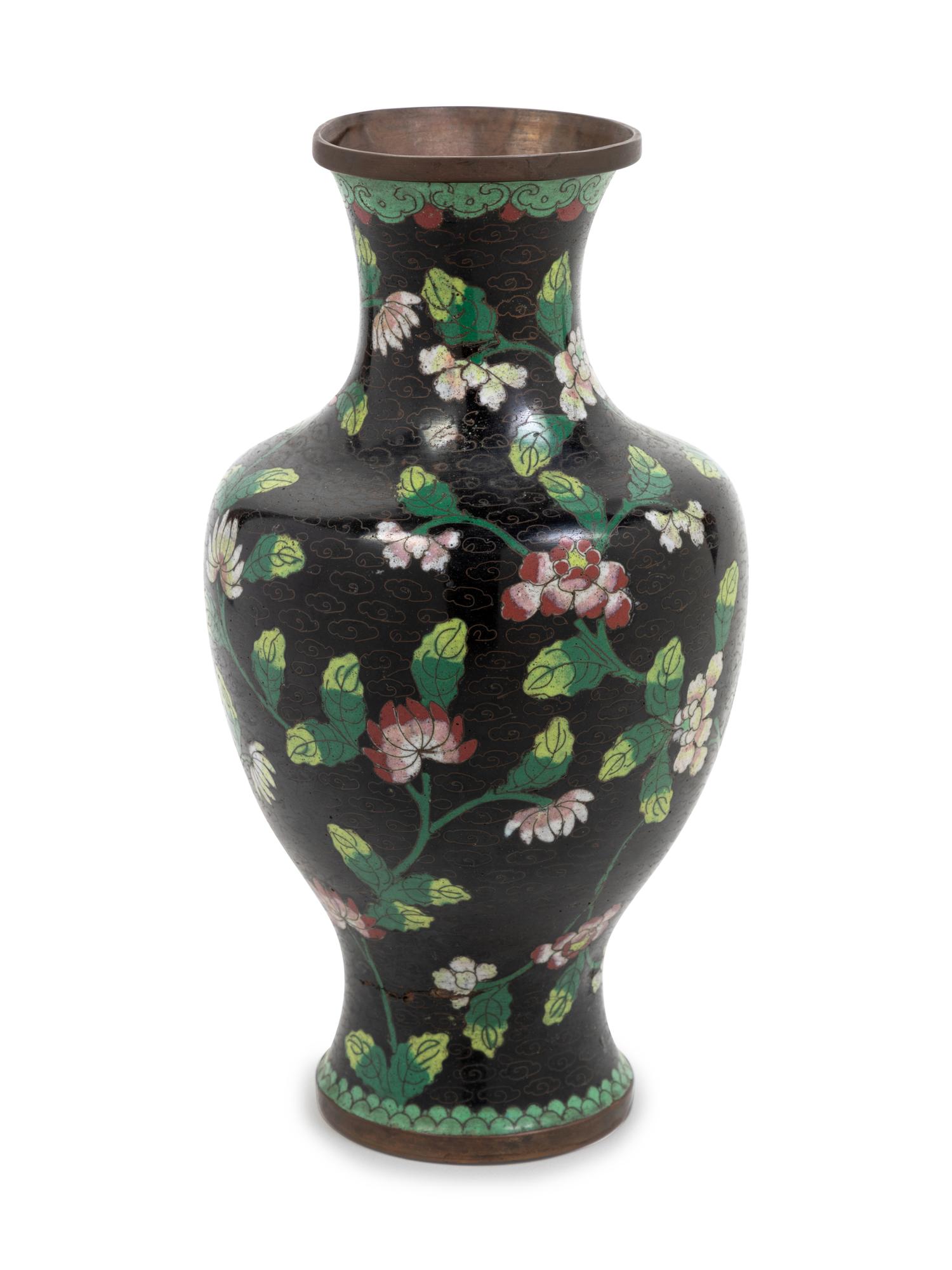 A Chinese Cloisonne Vase