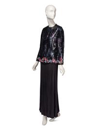 Guy Laroche Haute Couture, Evening Jacket & Skirt Ensemble
