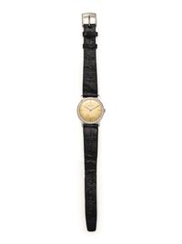 UNIVERSAL, 14K WHITE GOLD WATCH