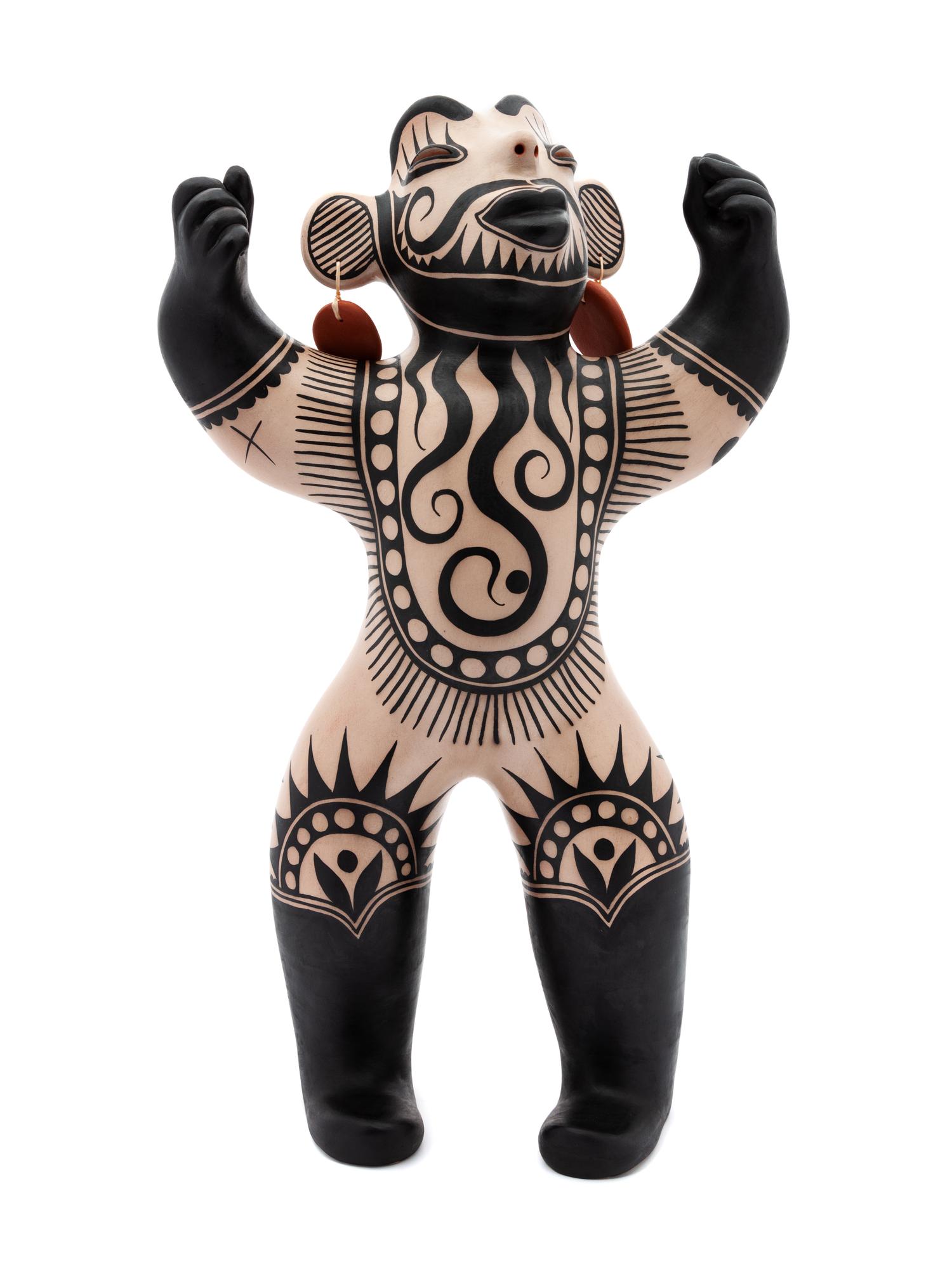 Untitled Pottery Mano Figure