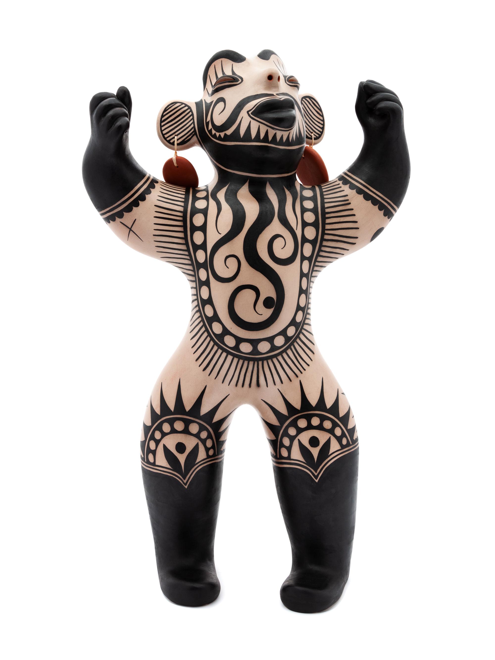 Untitled Pottery Mano Figure